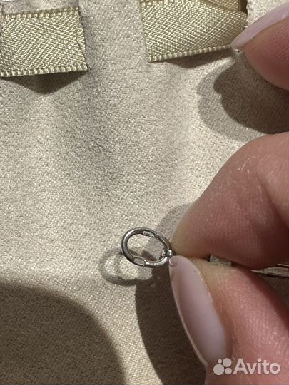 Крестик серебро