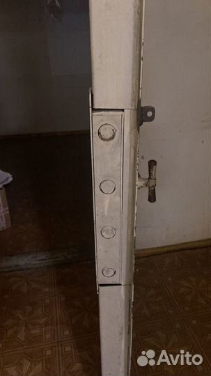 Дверь сейфовая металлическая противопожарная бу