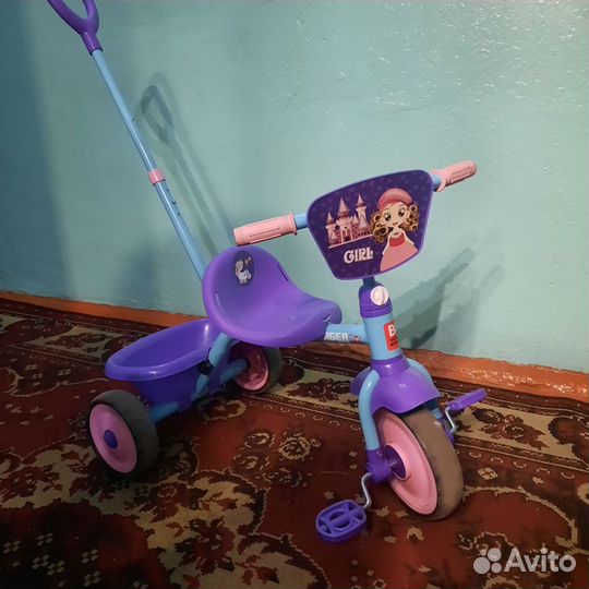 Детский трехколесный велосипед бу
