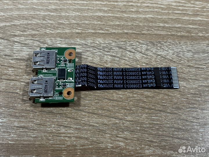Плата доп USB HP CQ57, 630, 635