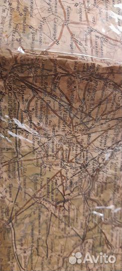 Карта Лен.обл старая