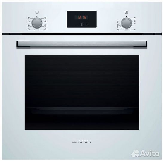Духовой шкаф встраиваемый Bosch HBF512BV0R белый