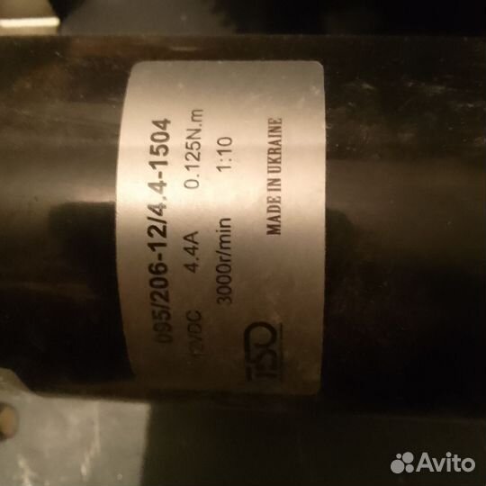 Эл.двигатель с редуктором, 12 В