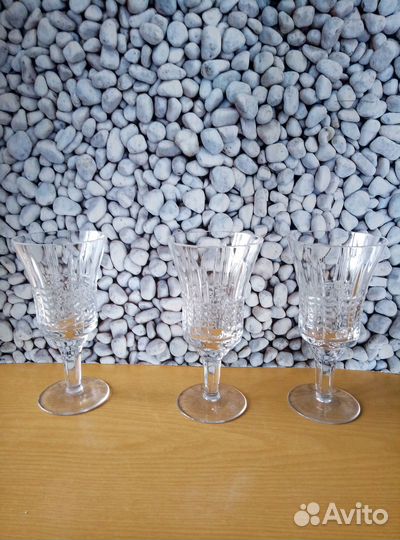 Хрустальные бокалы некомплект