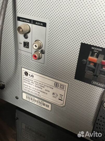 Музыкальный центр karaoke mini hifi MDT364k