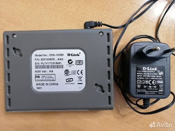 Switch D-Link без Wi-Fi модуля