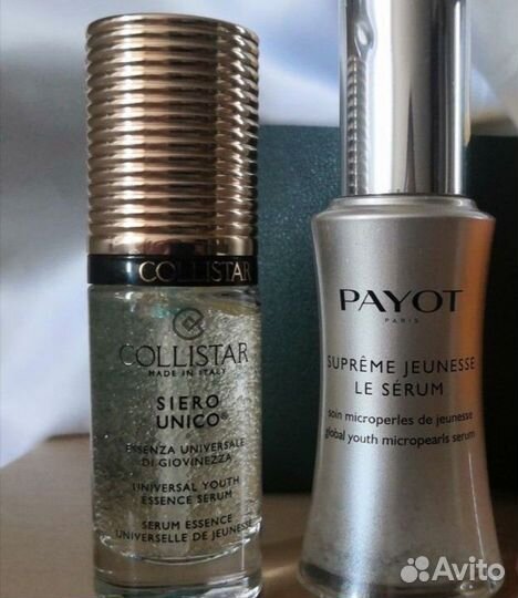 Сыворотка collistar, payot
