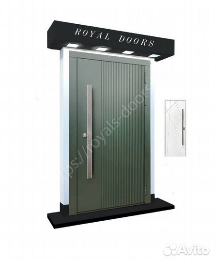 Утепленная входная металлическая дверь для дома