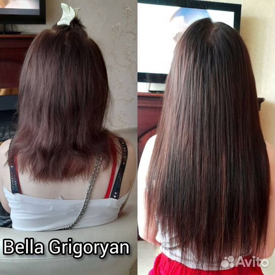 Наращивание волос.коррекция