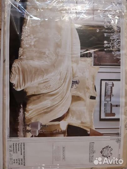 Белье постельное с кружевом Италия