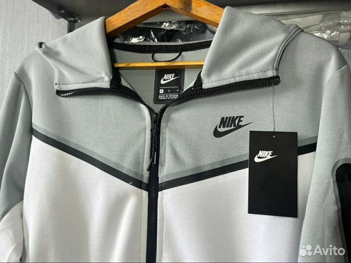 Зип худи Nike Tech Fleece осенняя