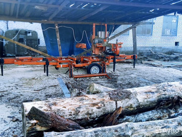 Ленточная пилорама wood mizer LT 40