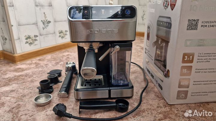 Кофеварка Polaris PCM 1540 WI-FI IQ Home