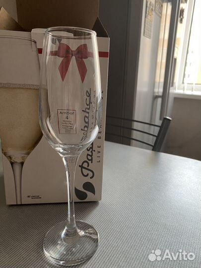 Новые бокалы для шампанского