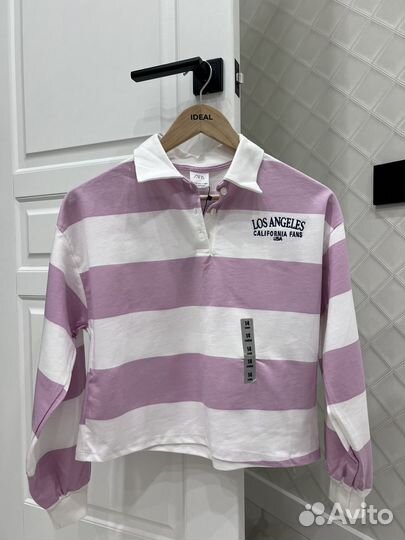 Поло на девочку, 100 хлопок