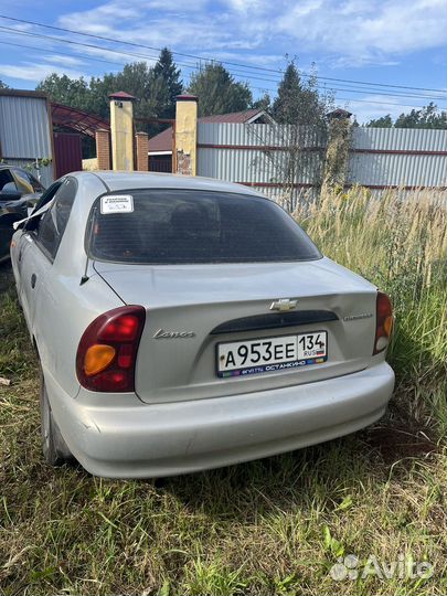 Chevrolet lanos разбор