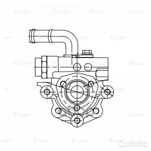 Насос гидроусилителя VW Transporter (03) /Carav