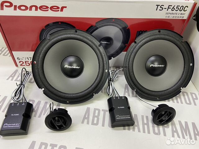 Динамики “Pioneer” TS-F650C 2-х компонентная