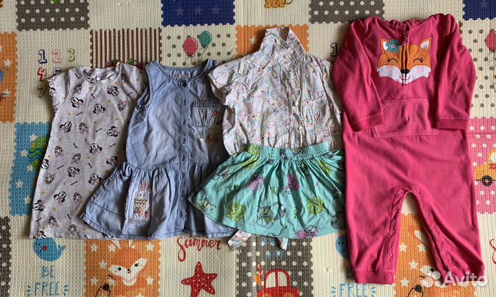 Вещи пакетом на девочку 86