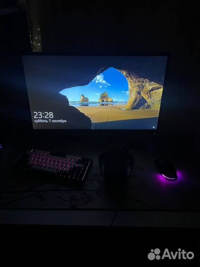 Игровой компьютер с монитором полный комплект