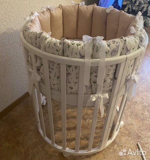 Бортики заборчик в кроватку