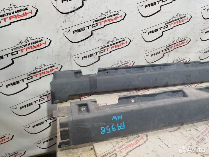 Порог пластик volvo S40 V50 MS MW 39874193 левый правый 2 порога некрашенный FA358