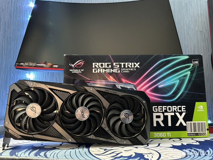 Видеокарта Asus Rog Strix 3060Ti