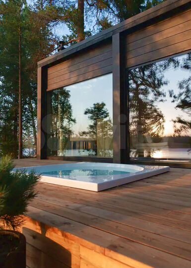 Коттедж 374 м² на участке 10 сот.