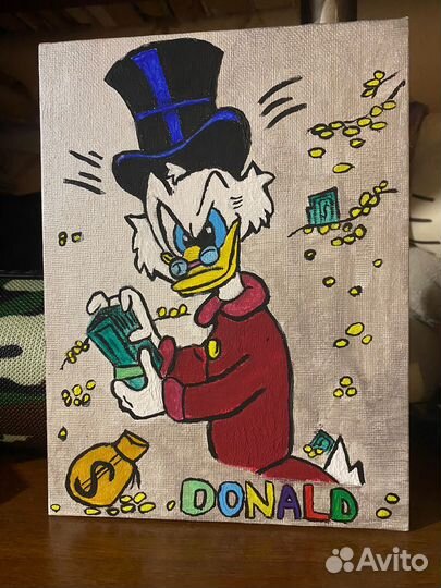 Картина масло холст