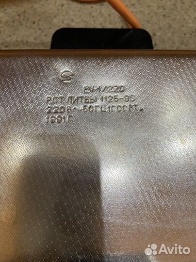 Электровафельница-жаровня.Литва.ссср