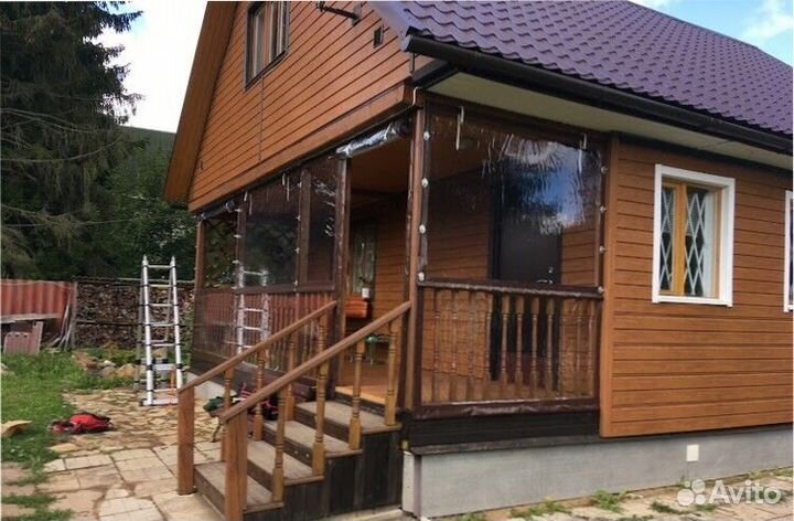 Гибкие окна для беседки / цвета на выбор