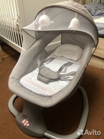 Электрокачели шезлонг для детей