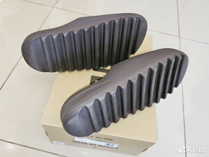 Сланцы Adidas Yeezy Slide Soot US13 оригинал