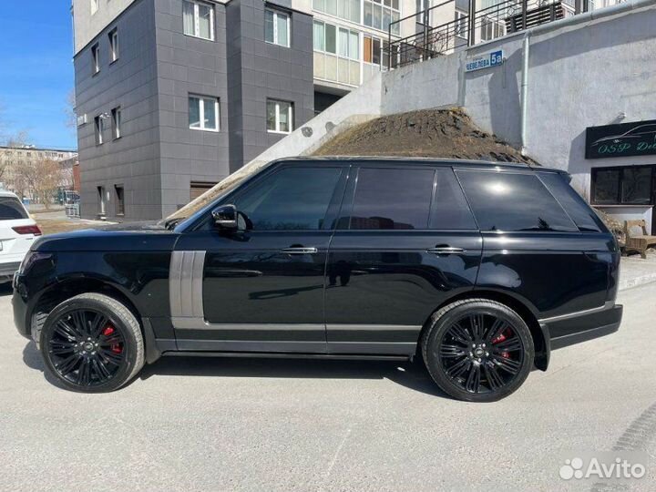 Накладки алюминий на суппорта Range Rover L405 3.0