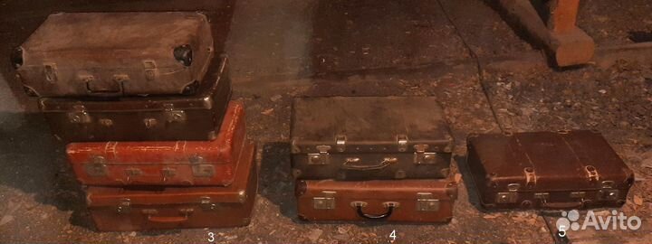 Старые чемоданы СССР Ретро Винтаж