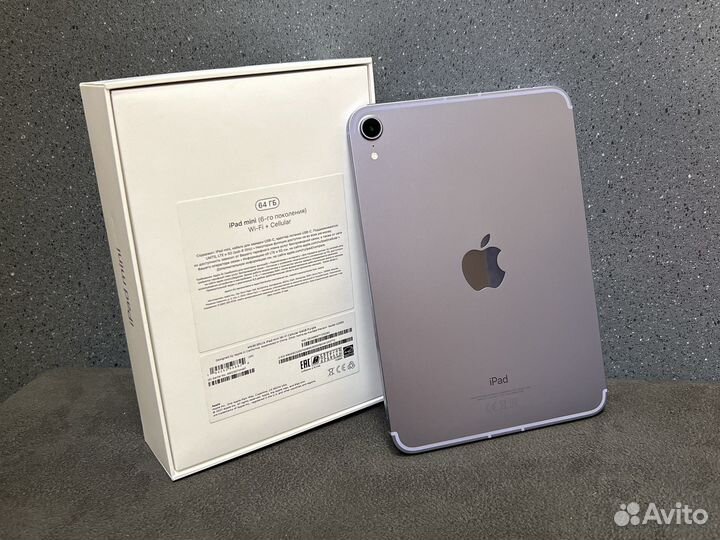 Apple iPad Mini 6 64gb Wi-Fi + Cellular Ru/A