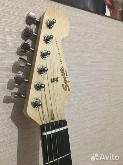 Электрогитара fender squier MM Stratocaster Black