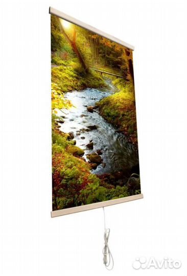 Обогреватель гибкий на стену, на пол