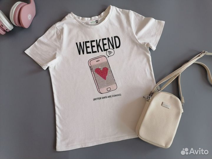 Футболка Sela и шорты Gloria Jeans140-146