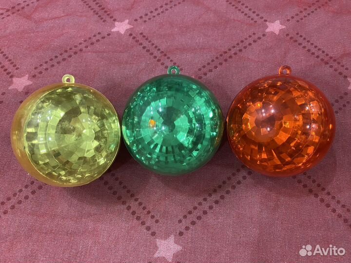 Елочные игрушки СССР Диско Бабочки