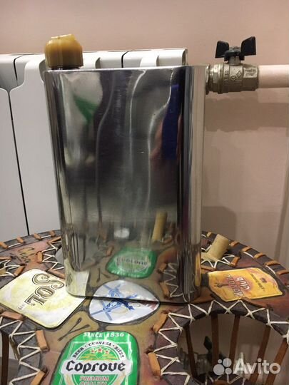 Фляжка ручная работа нержавейка СССР