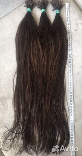 Волосы для наращивания славянка 60 см
