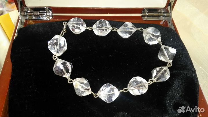 Браслет из горного хрусталя