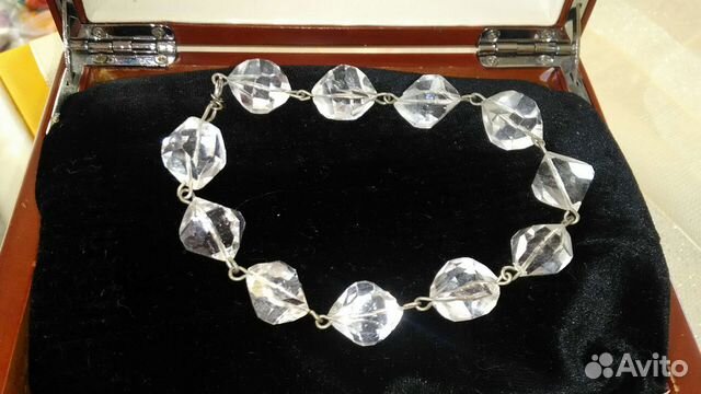 Браслет из горного хрусталя