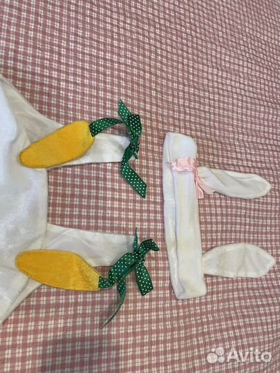 Карнавальный костюм зайки для девочки