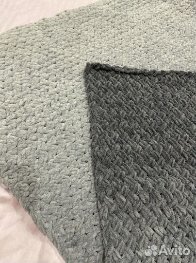 Плед детский вязаный ручная работа