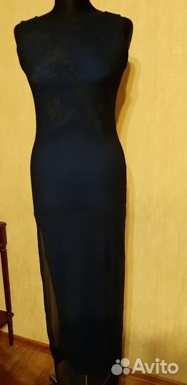 S Платье макси коктейльное