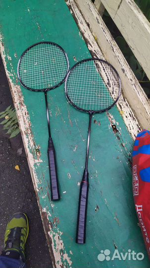 2 ракетки для бадминтона