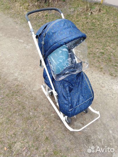 Коляска санки