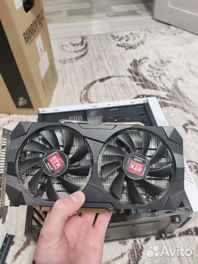 Видеокарта rx580 8gb